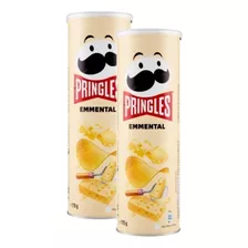 Kit 2 Batata Pringles Importada Sabor Queijo Emmental 175g