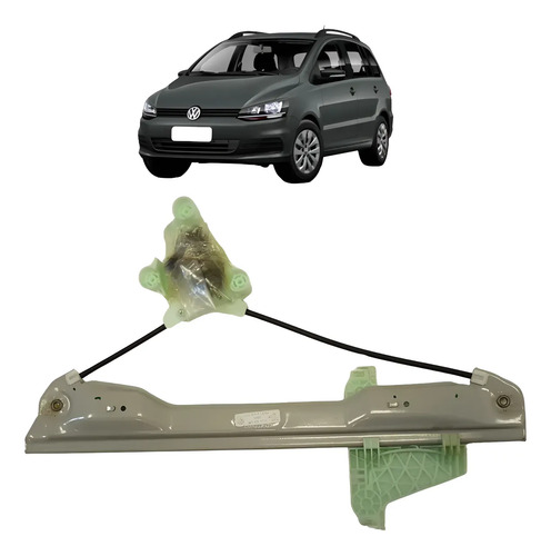 Maquina Vidro Elétrico Tras Esq SpaceFox 06/19 VW4758 - Volkswagen - Código 180368343712