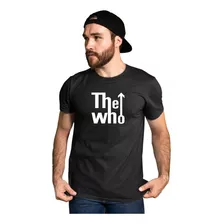 Camiseta The Who Banda De Rock Camisa - Estampa Em Relevo