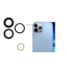 Kit 3 Vidro Lente Câmera Compatível iPhone 13 Pro 13pro