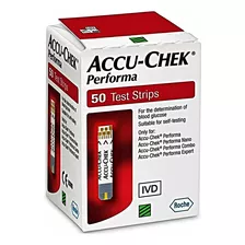 Tiras Reactivas Accuchek Performa 50 Tiras + 100 Lancetas