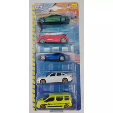 16933 Pack 5 Miniaturas Carrinhos Colecionáveis Maisto