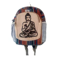 Mochila Indiana En Fibra Natural Cânhamo Shiva Importadas 