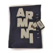 Playera,mediana Con Marca Estampada Armani