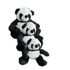 Trio De Ursinhos Para Nichos 15cm 20cm 25cm - Panda