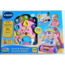 Vtech - Andador De Actividades Stroll & Discover - Rosado