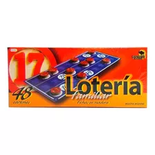 Juego De Mesa Loteria Bingo Familiar 48 Cartones Bisonte