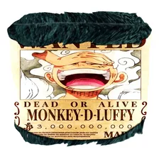 Cuello De Polar One Piece - Cartel Se Busca Luffy - Anime 