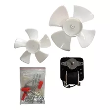 Motor Ventilador Heladera No Frost Universal Con Accesorios