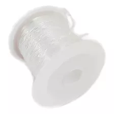 Cordon Plástico Transparente Elasticado Para Manualidades