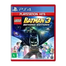 Lego Batman 3 Beyond Gotham - Ps4 - Novo - Mídia Física