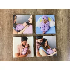 Mini Cuadro Canvas 15x15cm, Personalizados, Frases O Fotos