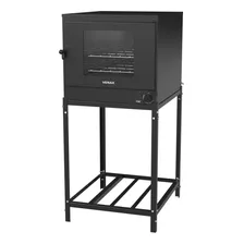 Forno Industrial Fi 109l Com Base Gas Glp Cor Preto