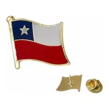 Piocha Chilena Pin Bandera Chile Metálica Medalla 18 Septiem