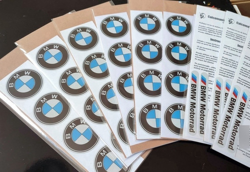 Calcomanias Stickers Bmw Reflejante Para Top Case O Casco  Foto 5