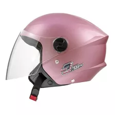 Capacete Para Moto Aberto Pro Tork New Liberty Three Elite Baby Pink Elite Tamanho 60 