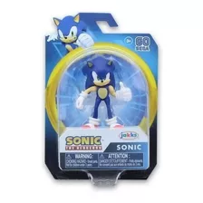 Boneco Sonic Preto Vinil Articulado 23cm Fica Em Pé Sega