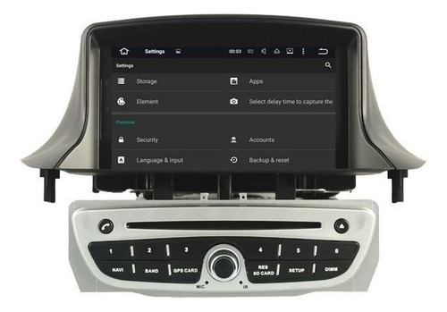 Renault Fluence 2011-2018 Android Dvd Gps Wifi Bluetooth Usb Foto 3