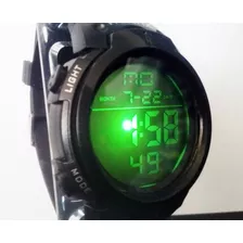 Reloj Digital Deportivo Negro Honhx