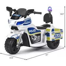 Moto Policial A Bateria 2 - 4 Años Stock!!!!