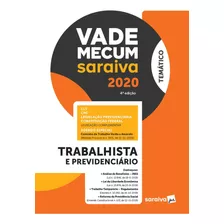 Livro Vade Mecum Trabalhista - Temático - 4ª Edição De 2