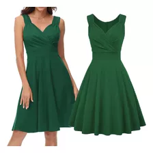 Vestido Casual Elegante De Verano Para Mujer, Vestido De Fie