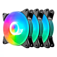 Ventiladores Pc Argb Pwm Lenticular 12cm Gamer Disipador 3ps