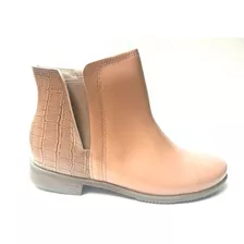 Bota Botineta Moleca 5335-100 Mujer Clásica Moda