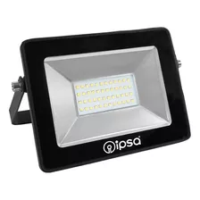 Reflector Led Exterior 20w Ip65 Luz Blanca 2,000lm Ipsa Carcasa Negro