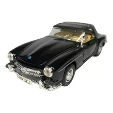  Carrinho Carro Miniatura Mercedes Benz 1955 Ferro Fricção