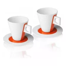 2 Tazas Taza Porcelana Cafe Lungo Nescafe Dolce Gusto Fama