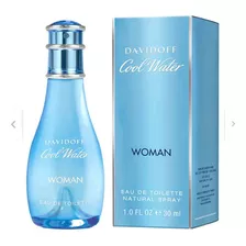 Perfume Cool Water Woman Edt 30 Ml Davidoff