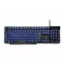 Teclado Gamer Warrior Sensibilidade Mecânica Led Tc196