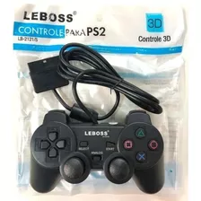 Controle Playstation 2 Com Fio Analógico Ps2