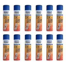 Kit 12 Óleos Desincravante Aerosol Tek Lub 300ml/150g