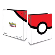 Carpeta Con Diseño De Pokebola 2'' De 3 Anillos