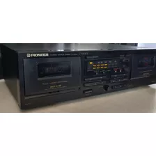 Tape Deck Pioneer Ct-w202 Double Cassete Deck - Toca Grava