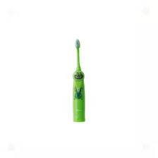 Escova Dental Elétrica Infantil Kids Sapo Verde Techline