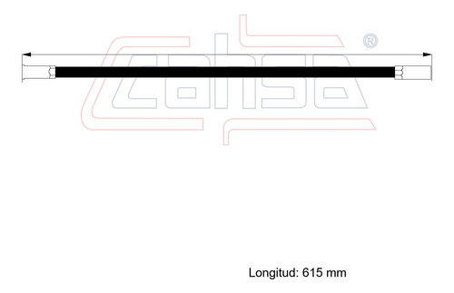 Cable Funda Acelerador Para Volkswagen Sedan 1500 1.6l 1970 Foto 2