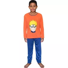 Pijama Longo Infantil Menino Inverno Manga Longa