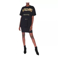 Remera Moschino Moda Verano Gold Hombre Mujer