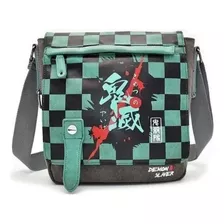 Bolso De Hombro Con Estampado De Lona Anime Demon Slayer