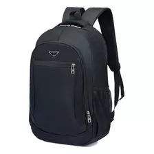 Mochila Escolar Bolsa Básica Trabalho Viagem Barata Motoboy Cor Preto