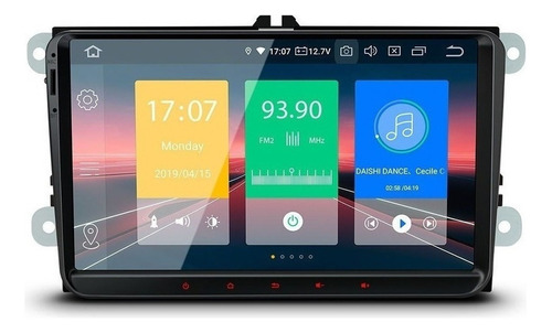 Vw Seat Gps Android 9. Toledo Passat Bluetooth Radio Estereo Foto 3