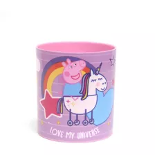 Taza Infantil Peppa Pig Apto Microondas