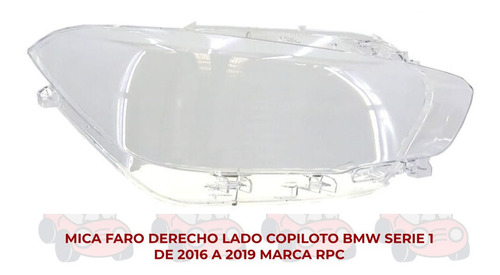 Faro (mica) Bmw Serie 1 2016-16-2017-17-2018-18-2019-19 Ore Foto 10