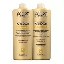 Kit Profissional X Repair Shampoo + Condicionador 1l