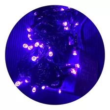 Luces X 100 Unidades Led Color Violeta 8,5 M Bajo Consumo
