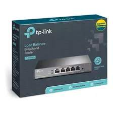 Roteador Load Balance Tl-r470t+ Tp-link C/ Nf - 1538