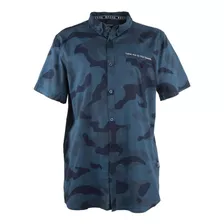 Camisa Camo Azul Reef